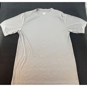 TEAM‎ 365 Mens Sport Graphite Short Sleeve T Shirt M M Athletic Performance
